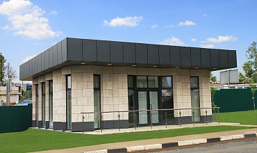 Строительство модульного офиса в Сколково
