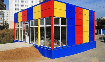 Модульное здание офиса продаж г. Одинцово 